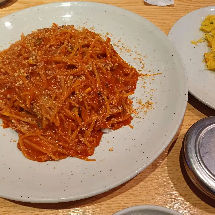 아구찜 클로즈업 샷