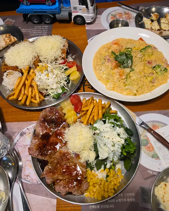 버섯 크림 리조또