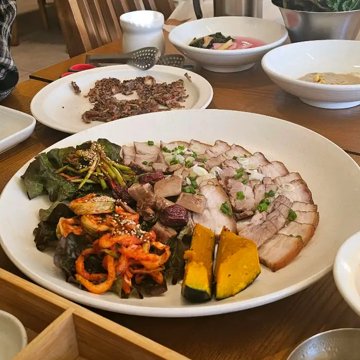 서대회 보쌈 메인 메뉴