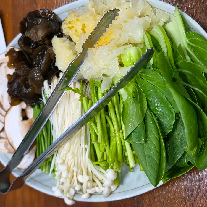 신선한 채소