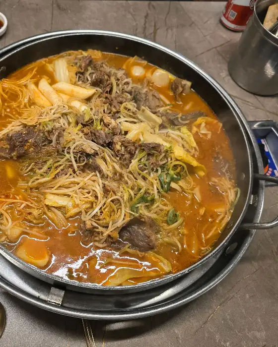 물갈비 국물