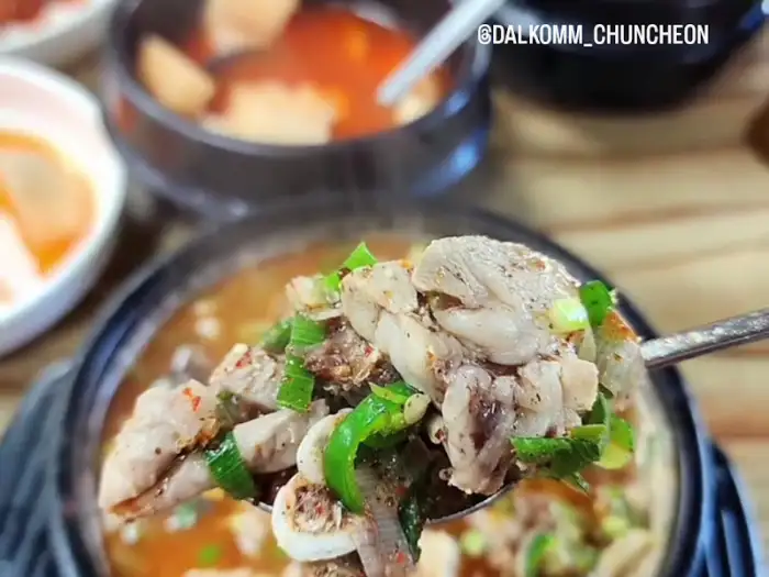 제천 장원순대 순대국 건더기