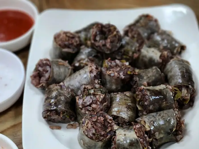 제천 장원순대 순대 모듬