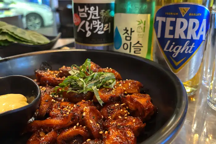 닭발과 소주, 맥주