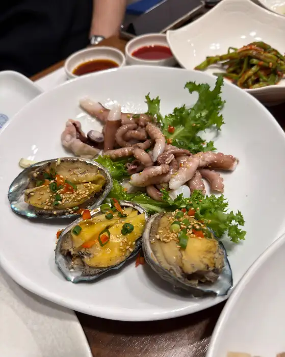 한우 떡갈비와 치즈, 버섯
