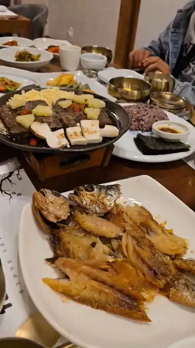 떡갈비와 곁들임