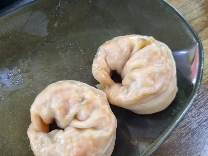 고기만두와 김치만두