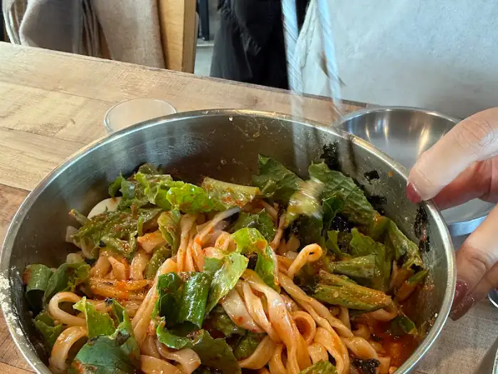 비빔국수 클로즈업