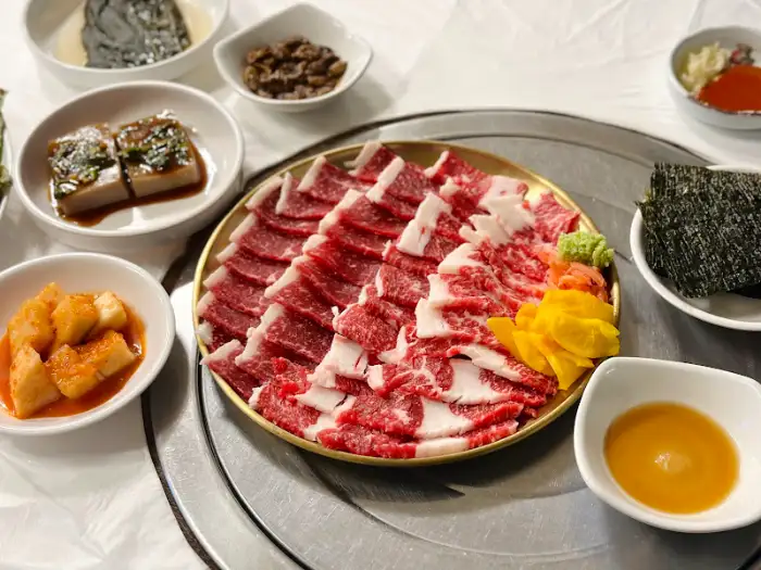 차돌박이 플레이트