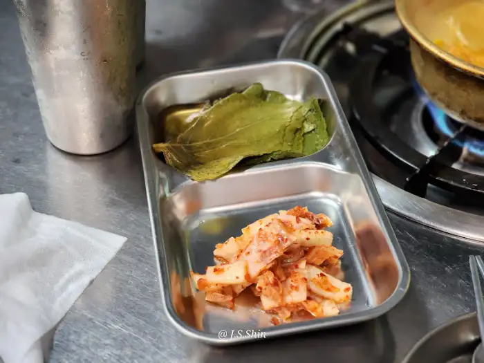 김치와 쌈채소