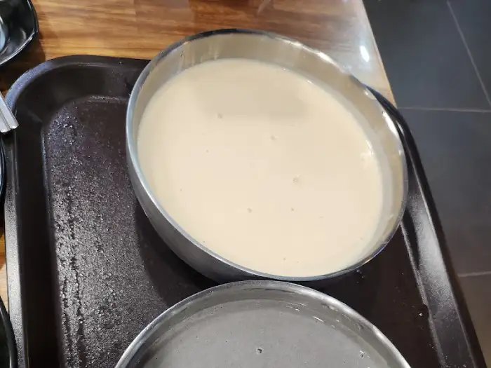 콩국물 클로즈업