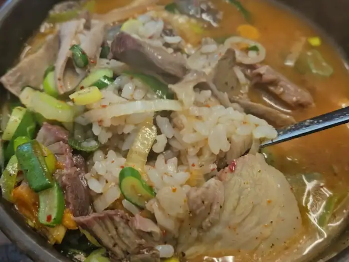 순대국 건더기