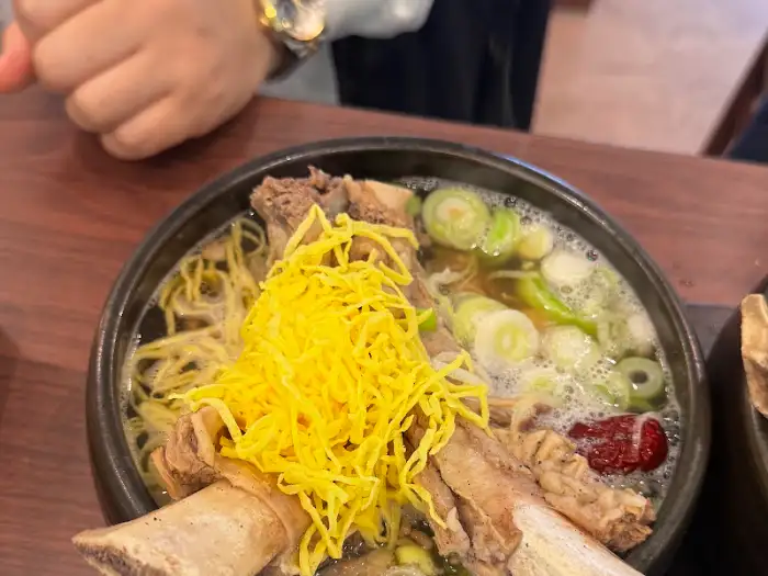 왕갈비탕 클로즈업