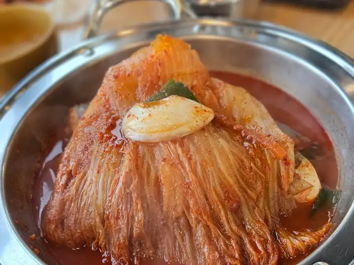 김치찜 국물