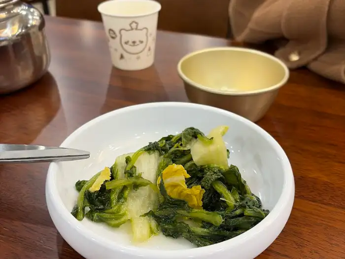 신선한 나물 반찬