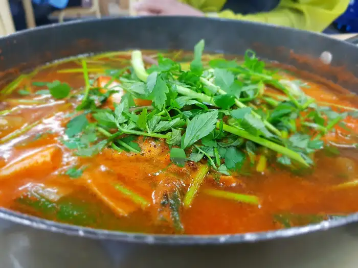매운탕 클로즈업