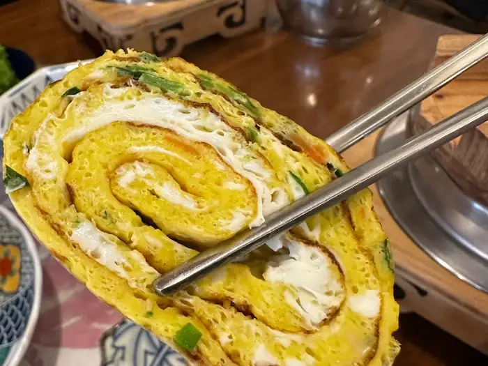 부드러워 보이는 계란말이