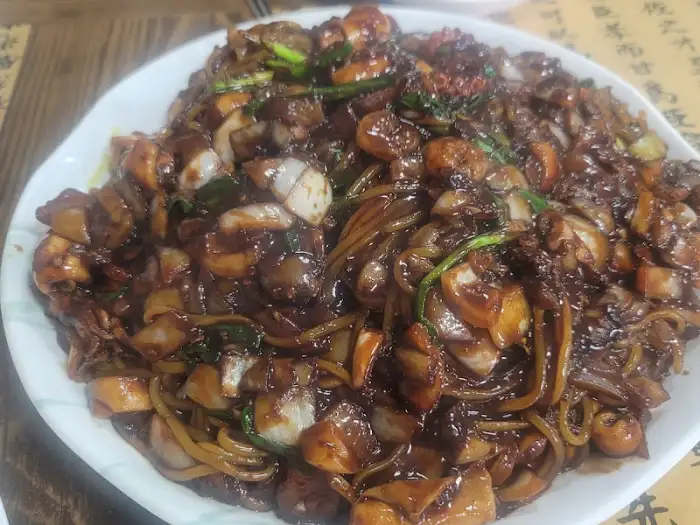 해물쟁반짜장 클로즈업