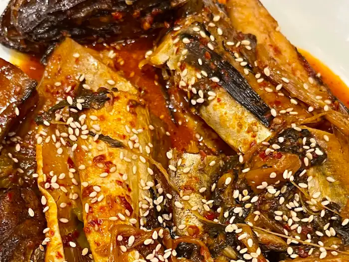 속초 그바람에 운서점 시래기 명태조림 디테일