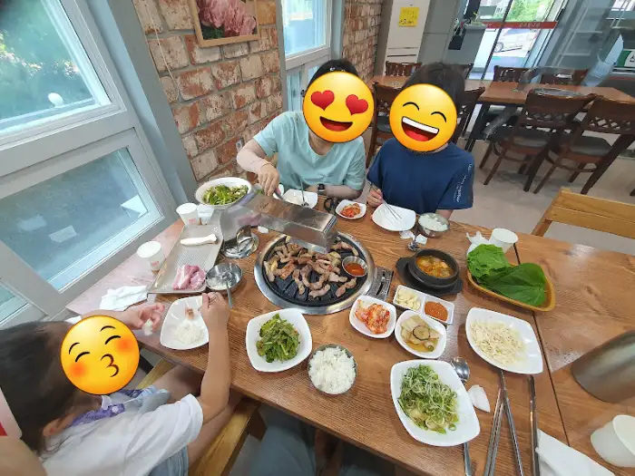 상차림 모습