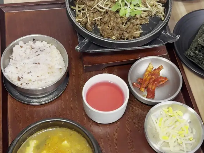 화로 불고기 근접샷