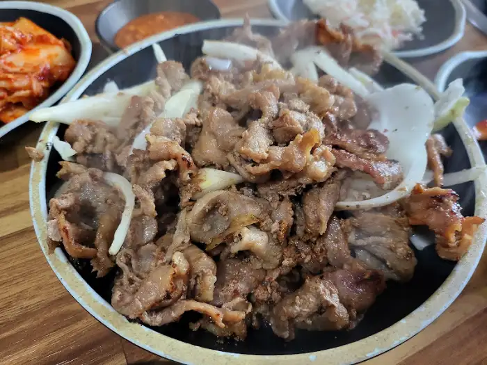 간장 불고기 접시