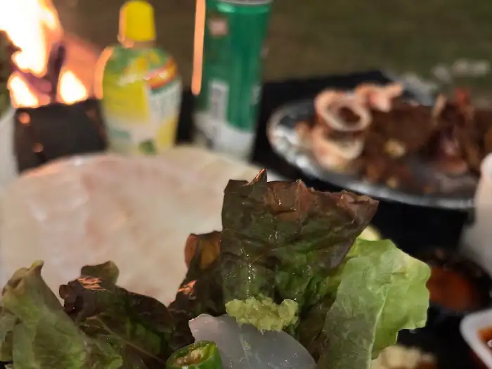 오징어순대 단면