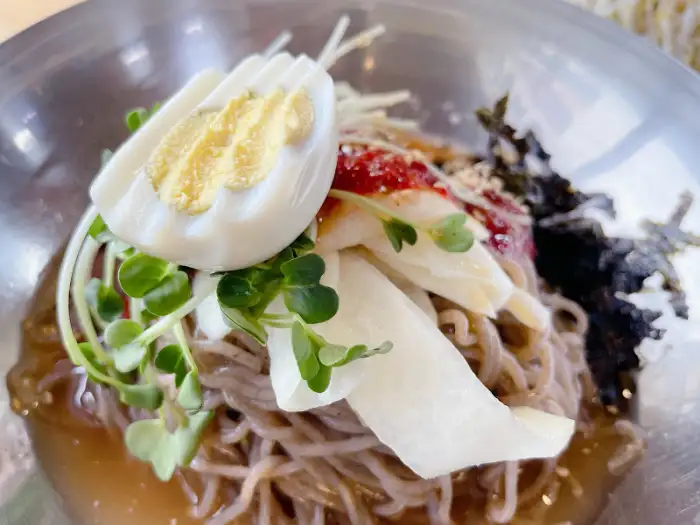 메밀막국수 근접 사진