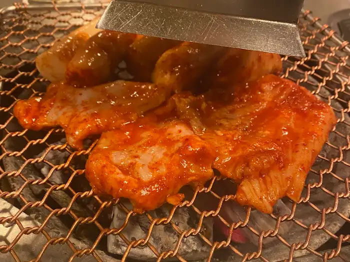 맛있게 익어가는 곱창