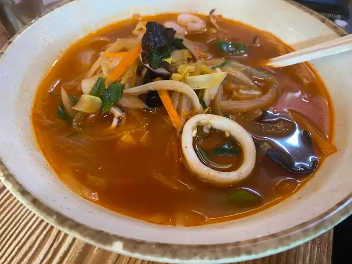 얼큰한 국물의 짬뽕