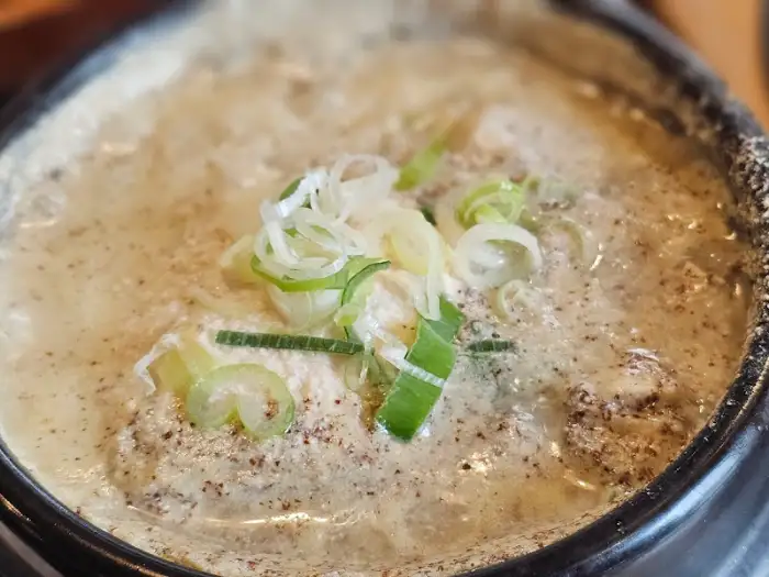 진한 콩국