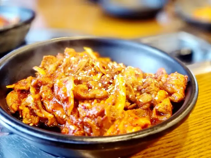 낙지볶음 클로즈업