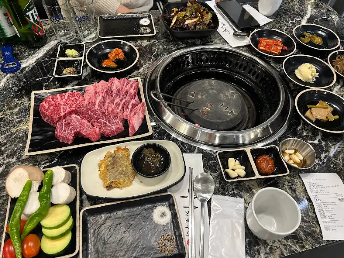 고품질의 신선한 한우 갈빗살