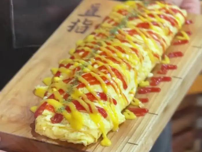 진주식당 유정란말이