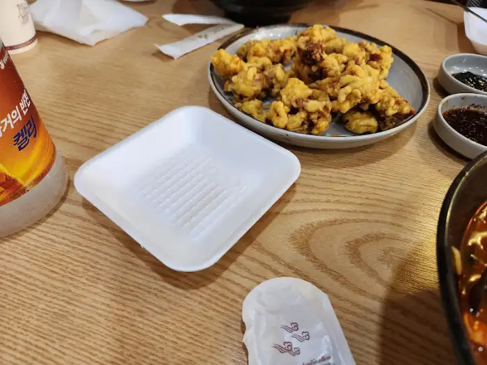 차돌짬뽕 국물과 면발