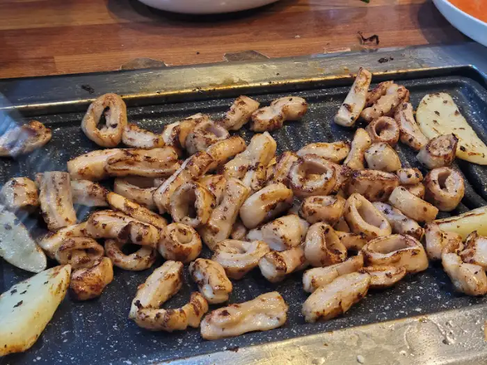 잘 익어가는 돼지막창