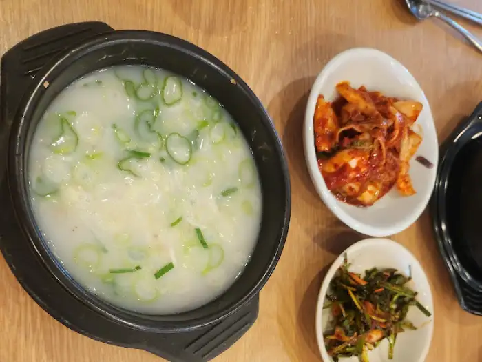 설렁탕과 김치