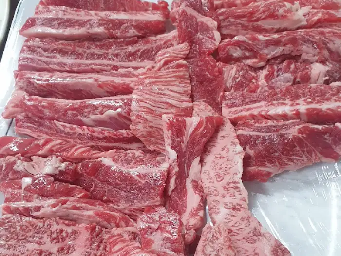 신선한 갈빗살