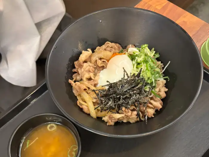 먹음직스러운 규동 한 그릇