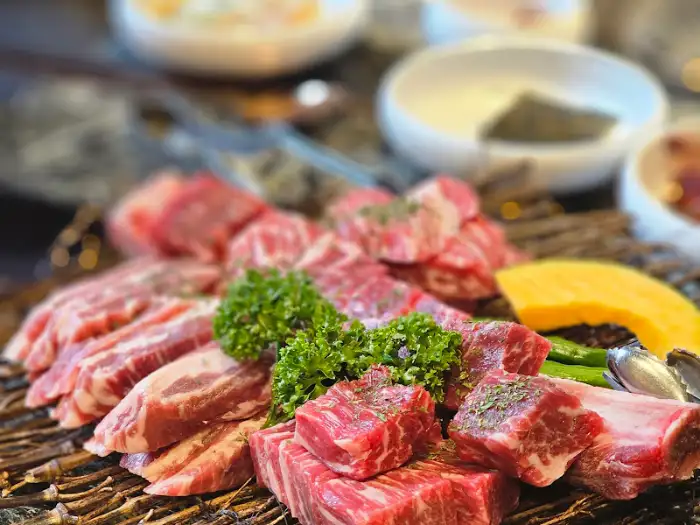 신선한 고기 모둠