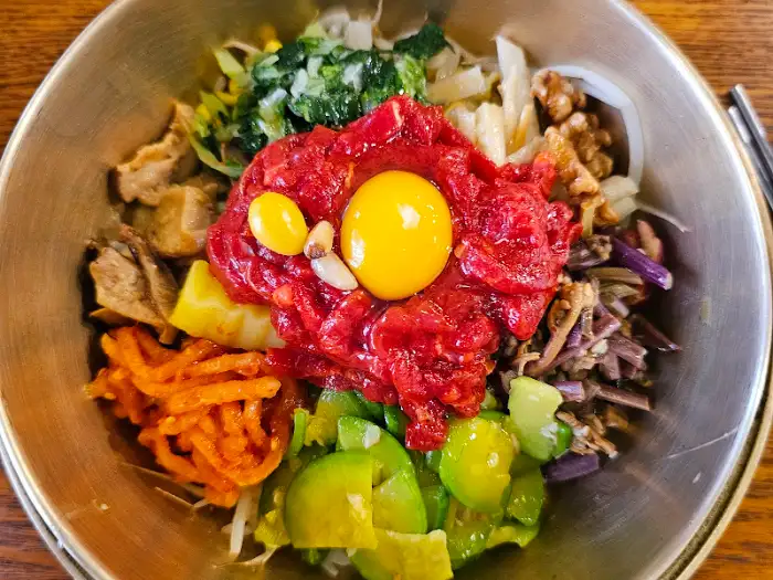 전통 비빔밥 모습