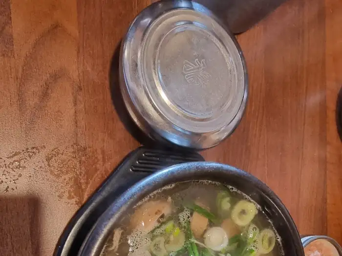 순대국밥과 반찬