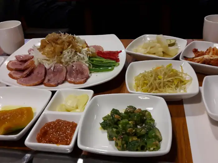 산에산 화덕구이 밑반찬