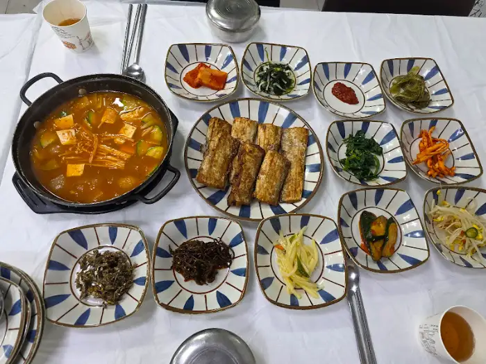 갈치구이정식 한상차림