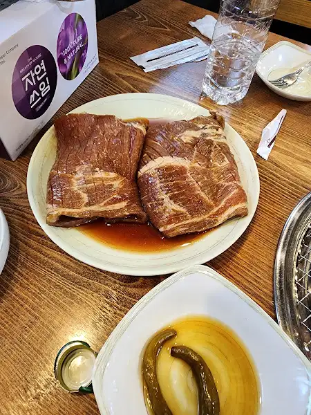 주문한 갈비