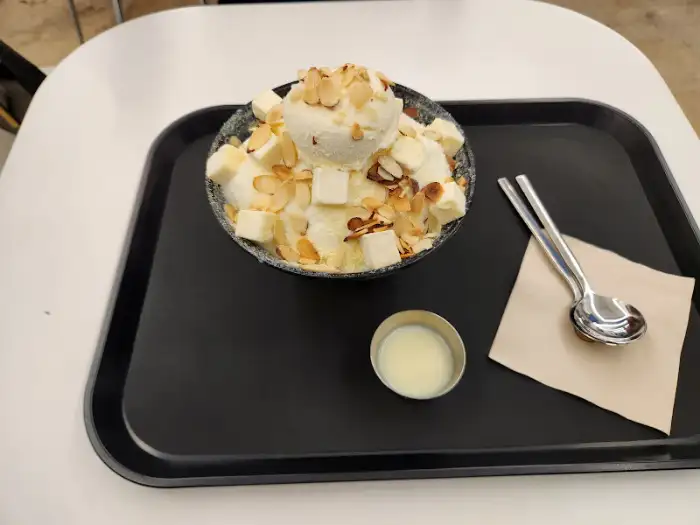 안동 하회마을 근처 치즈 빙수