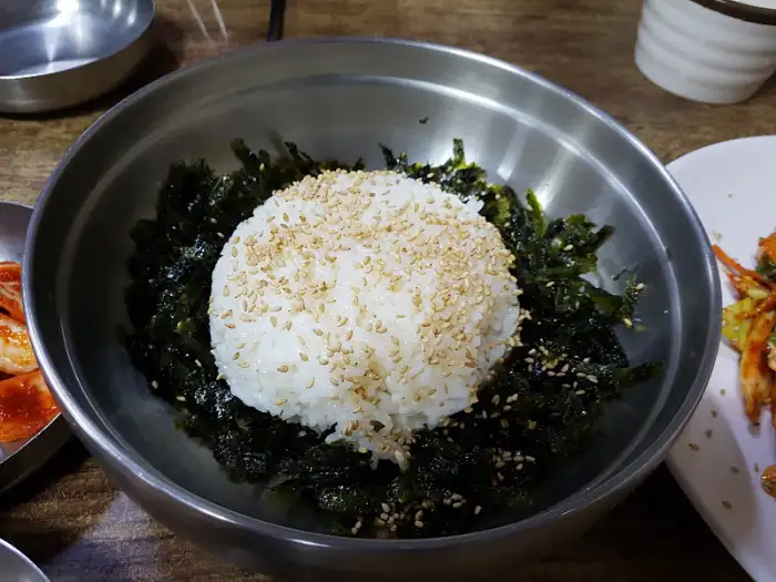 비빔밥 재료