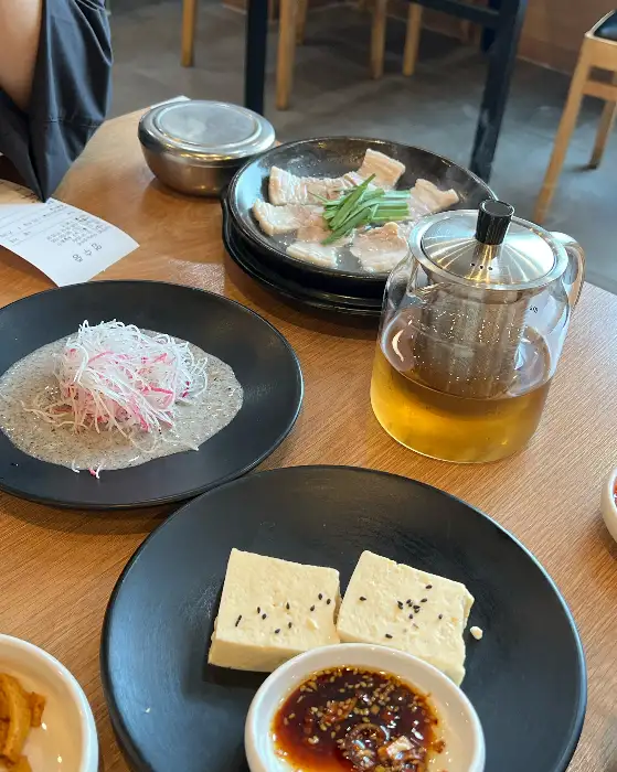 순두부 전골의 모습