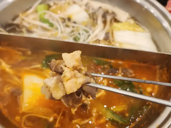 샤브샤브 재료