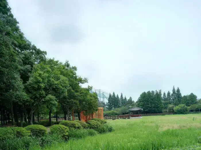 연화정 주변 공원
